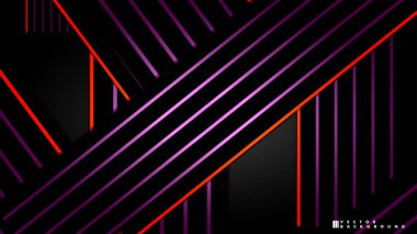 Soyut vektör arkaplanı. Geometrik Çizgiler - Yaratıcı ve İlham Tasarımı