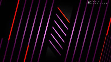 Soyut vektör arkaplanı. Geometrik Çizgiler - Yaratıcı ve İlham Tasarımı