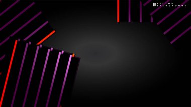 Soyut vektör arkaplanı. Geometrik Çizgiler - Yaratıcı ve İlham Tasarımı