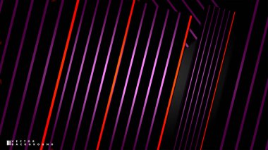 Soyut vektör arkaplanı. Geometrik Çizgiler - Yaratıcı ve İlham Tasarımı