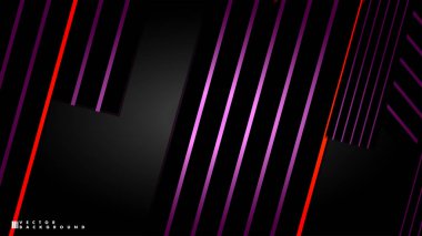 Soyut vektör arkaplanı. Geometrik Çizgiler - Yaratıcı ve İlham Tasarımı