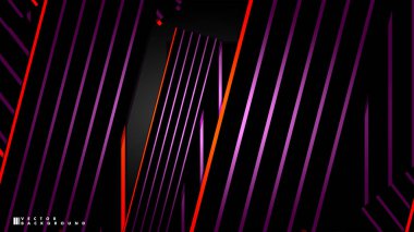 Soyut vektör arkaplanı. Geometrik Çizgiler - Yaratıcı ve İlham Tasarımı