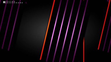 Soyut vektör arkaplanı. Geometrik Çizgiler - Yaratıcı ve İlham Tasarımı