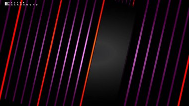 Soyut vektör arkaplanı. Geometrik Çizgiler - Yaratıcı ve İlham Tasarımı