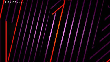 Soyut vektör arkaplanı. Geometrik Çizgiler - Yaratıcı ve İlham Tasarımı