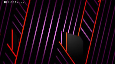 Soyut vektör arkaplanı. Geometrik Çizgiler - Yaratıcı ve İlham Tasarımı