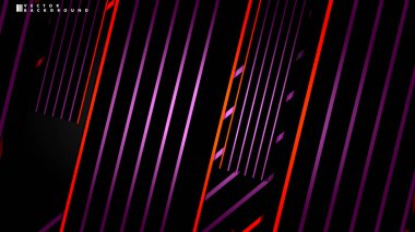 Soyut vektör arkaplanı. Geometrik Çizgiler - Yaratıcı ve İlham Tasarımı