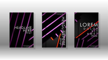 Geometrik tasarım arka planlı kapak kitabı.