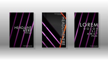 Geometrik tasarım arka planlı kapak kitabı.