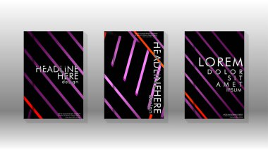 Geometrik tasarım arka planlı kapak kitabı.