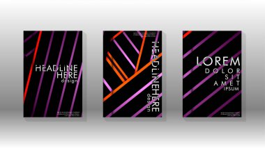 Geometrik tasarım arka planlı kapak kitabı.