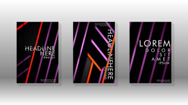 Geometrik tasarım arka planlı kapak kitabı.