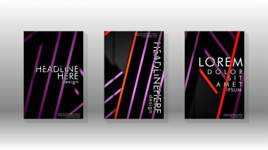 Geometrik tasarım arka planlı kapak kitabı.