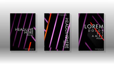 Geometrik tasarım arka planlı kapak kitabı.