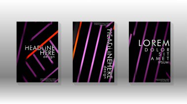 Geometrik tasarım arka planlı kapak kitabı.