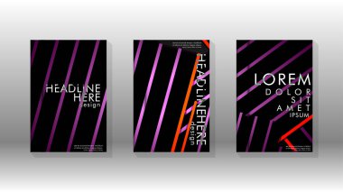 Geometrik tasarım arka planlı kapak kitabı.