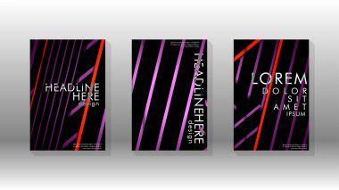 Geometrik tasarım arka planlı kapak kitabı.