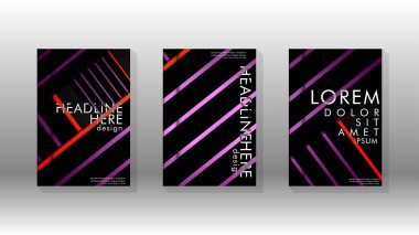 Geometrik tasarım arka planlı kapak kitabı.