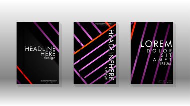 Geometrik tasarım arka planlı kapak kitabı.