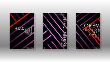 Geometrik tasarım arka planlı kapak kitabı.