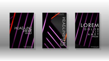 Geometrik tasarım arka planlı kapak kitabı.