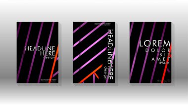 Geometrik tasarım arka planlı kapak kitabı.