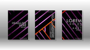 Geometrik tasarım arka planlı kapak kitabı.