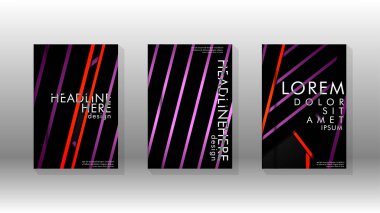 Geometrik tasarım arka planlı kapak kitabı.