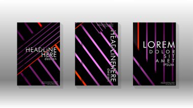 Geometrik tasarım arka planlı kapak kitabı.