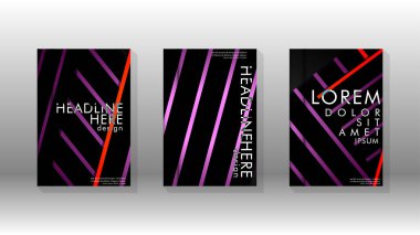 Geometrik tasarım arka planlı kapak kitabı.