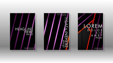 Geometrik tasarım arka planlı kapak kitabı.