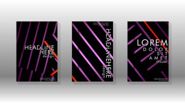 Geometrik tasarım arka planlı kapak kitabı.