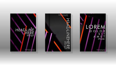 Geometrik tasarım arka planlı kapak kitabı.