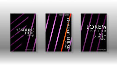 Geometrik tasarım arka planlı kapak kitabı.