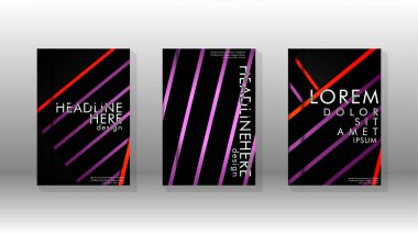 Geometrik tasarım arka planlı kapak kitabı.