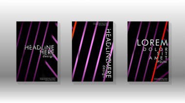 Geometrik tasarım arka planlı kapak kitabı.