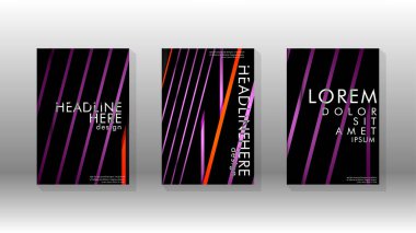 Geometrik tasarım arka planlı kapak kitabı.