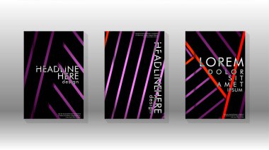 Geometrik tasarım arka planlı kapak kitabı.