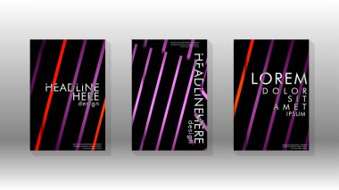 Geometrik tasarım arka planlı kapak kitabı.