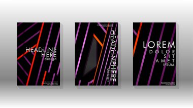 Geometrik tasarım arka planlı kapak kitabı.