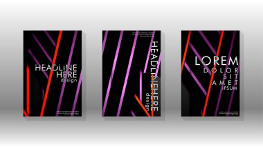 Geometrik tasarım arka planlı kapak kitabı.