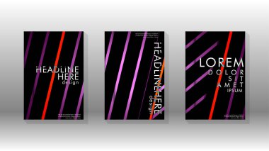 Geometrik tasarım arka planlı kapak kitabı.