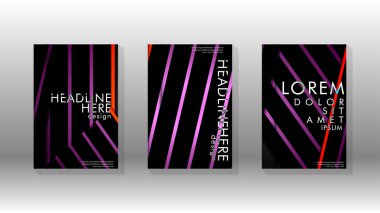 Geometrik tasarım arka planlı kapak kitabı.