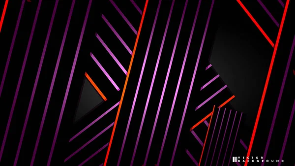 Soyut vektör arkaplanı. Geometrik Çizgiler - Yaratıcı ve İlham Tasarımı