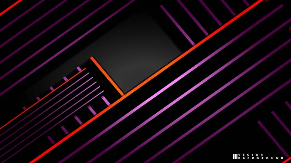 Soyut vektör arkaplanı. Geometrik Çizgiler - Yaratıcı ve İlham Tasarımı