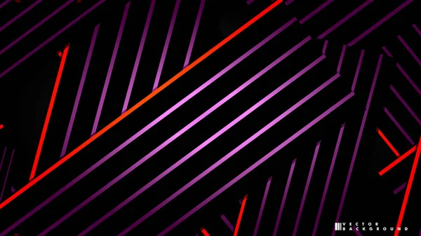 Soyut vektör arkaplanı. Geometrik Çizgiler - Yaratıcı ve İlham Tasarımı