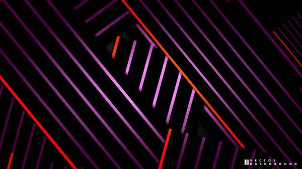 Soyut vektör arkaplanı. Geometrik Çizgiler - Yaratıcı ve İlham Tasarımı