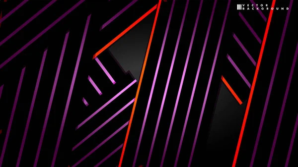 Soyut vektör arkaplanı. Geometrik Çizgiler - Yaratıcı ve İlham Tasarımı