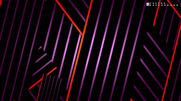 Soyut vektör arkaplanı. Geometrik Çizgiler - Yaratıcı ve İlham Tasarımı