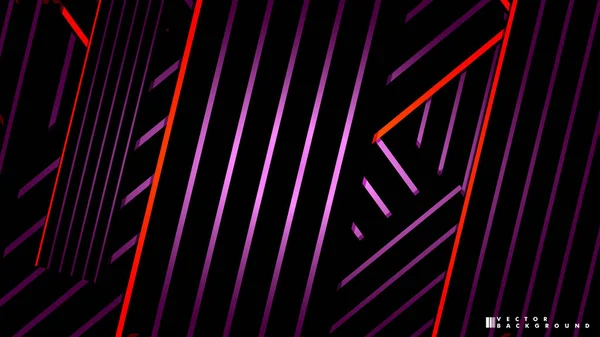 Soyut vektör arkaplanı. Geometrik Çizgiler - Yaratıcı ve İlham Tasarımı